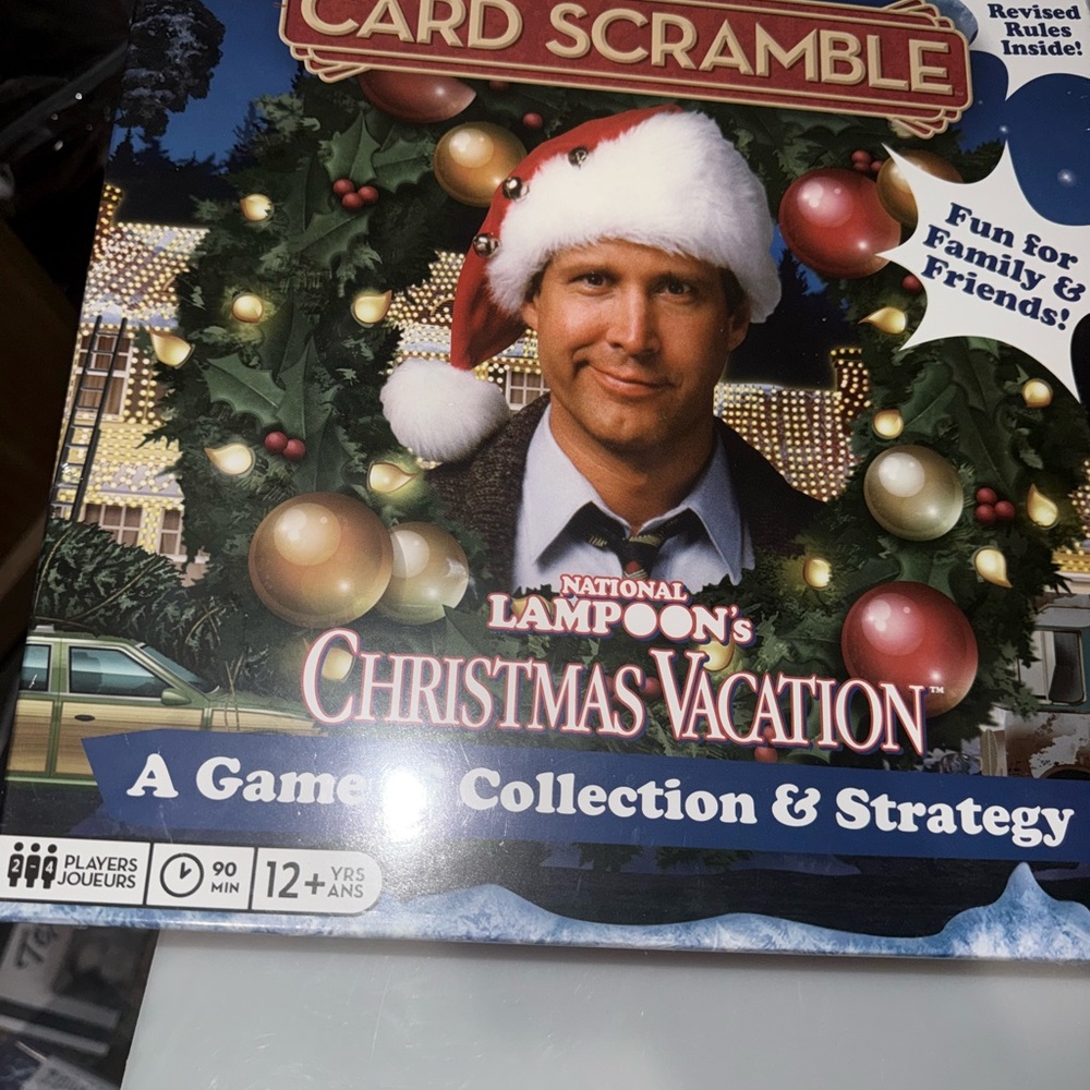 New National Lampoon's Christmas Vacation Card Scramble Game
